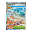 Surfing Beach 2026 Pokemon Chaos Rising Ultra Rare Trainer Card 114/086