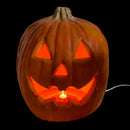 Gemmy Halloween Decor Light Up 11.5" Jack O Lantern Pumpkin Foam Mold