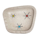 Jaru Mid Century Modern MCM 1960s Atomic Starburst Ceramic 9.5"x8.5"x1.5" Ashtray