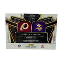 Adrian Peterson 2023 Panini Select Multiverse Copper Prizm Dual Patch /49 Football Card MU-APE