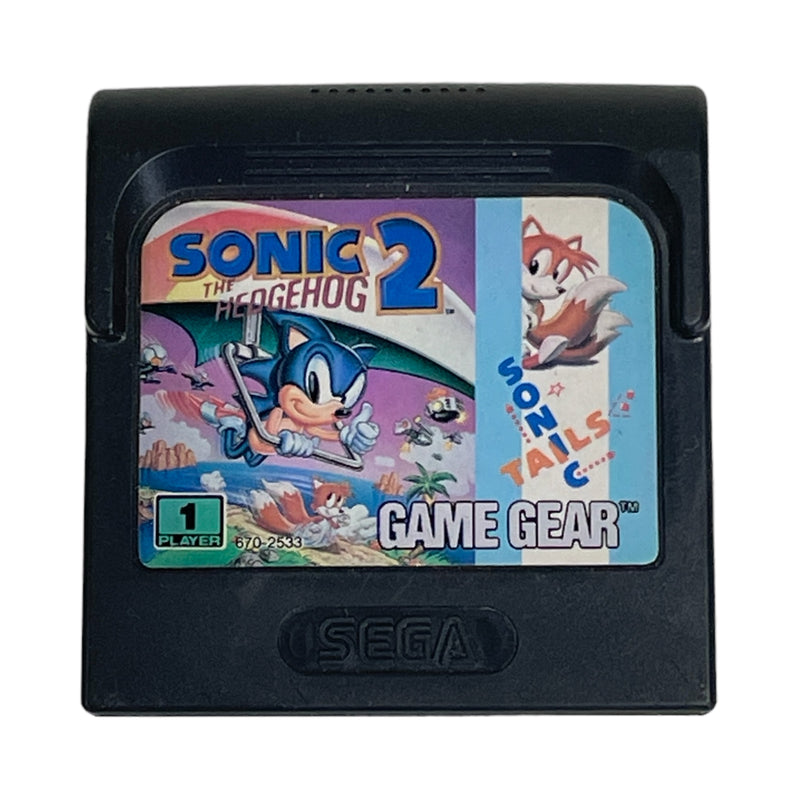 Sonic The Hedgehog 2 Sega Game Gear Video Game Cartridge