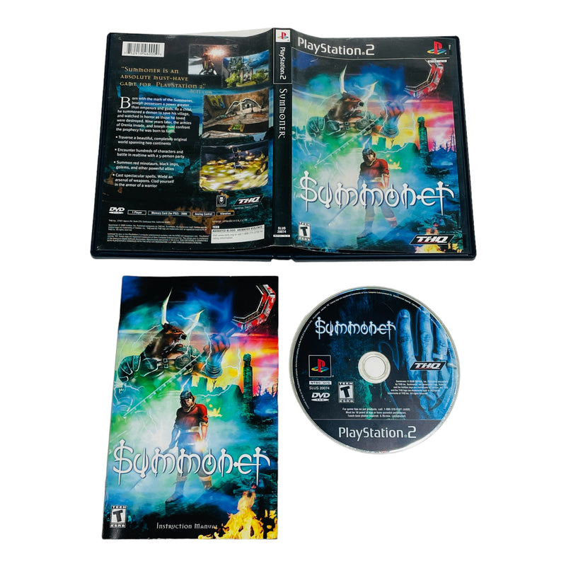 Summoner Sony Playstation 2 PS2 Video Game