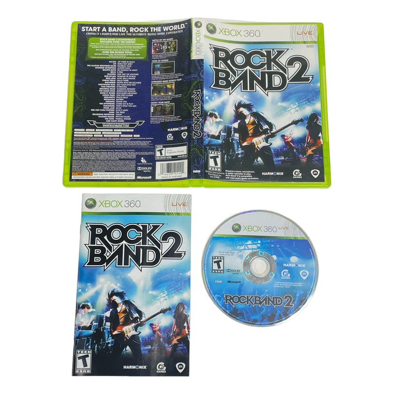 Rock Band 2 Microsoft Xbox 360 Video Game