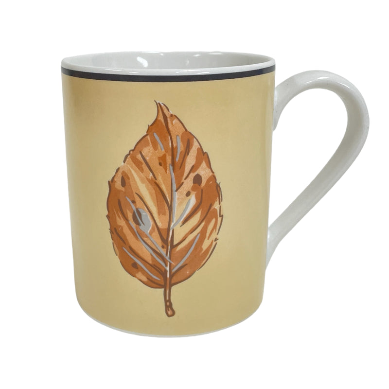 (8) Corelle Coordinates Stoneware Tanglewood Leaf Coffee Tea Mugs