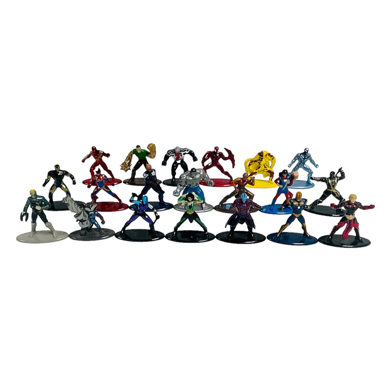 Jada Toys Marvel Nano Metalfigs Diecast Metal 20 Pc Figures Set