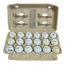 (18) Titleist Assorted Mixed White Golf Balls