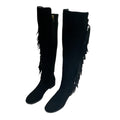 Marc Fisher Myndee Fringe Suede Stretch Over The Knee Boots