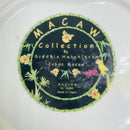 Andrea by Sadek Macaw Collection Siddhia Hutchinson Parrot Floral 6" Trinket Plate Dish