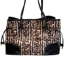 Coach SIS Leopard Drawstring Carryall Handbag Purse Shoulder Bag F31423