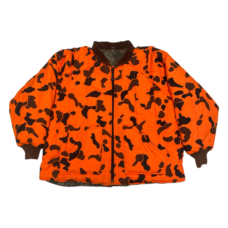 Walls Realtree Mens Reversible Orange Camouflage Camo Insulated Hunting Jacket