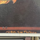 Michael San Fratello MCM Fruit Still Life Painting Litho Art TV Tray 5 pc Set