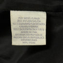 Worthington Womens Long Black Wool Blend Trench Pea Coat
