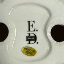 (6) Ellen DeGeneres ED On Air "THANKS" White Ceramic 5”Pumpkins Set