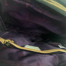 Anuschka Cat Dog Friends Forever Floral Flowers Hand Painted Leather Backpack Bag