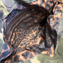 B. Makowski Kimberly Camouflage Camo Leather Hobo Tote Shoulder Bag