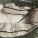 Michael Kors MK Bedford Pebble Leather Pocket Medium Tote Shoulder Bag