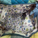 Vera Bradley Triple Zip Hipster Tropics Plaid Crossbody Bag