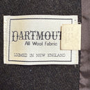 Jofeld Dartmouth Womens Long Black Wool Trench Pea Coat