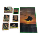 Topps Desert Storm 3rd Series George Bush Sadam Hussein