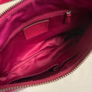 Coach Poppy Signature Double Pocket Pushlock Crossbody Purse Bag 18980