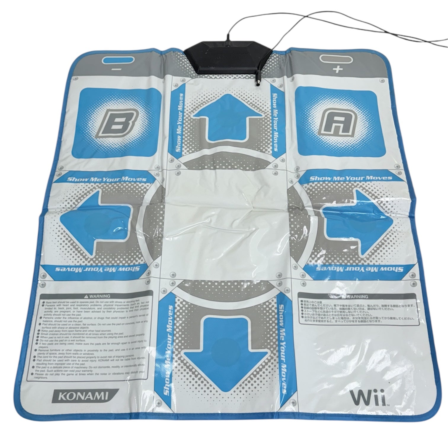 Konami Wii GameCube Dance Dance Revolution DDR Pad Mat RU054