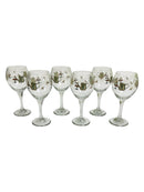 (6) Pfaltzgraff Naturewood Stem 10 oz Wine Glasses
