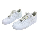 Nike Air Force 1 AF1 07' Mens Low Top Triple White Leather Sneakers Shoes 315122-111