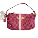 Coach Heritage Stripe Collection Y2K Wristlet Bag 42382