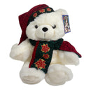 Kmart 2001 Collectible Christmas Holiday Stuffed Plush Teddy Bear