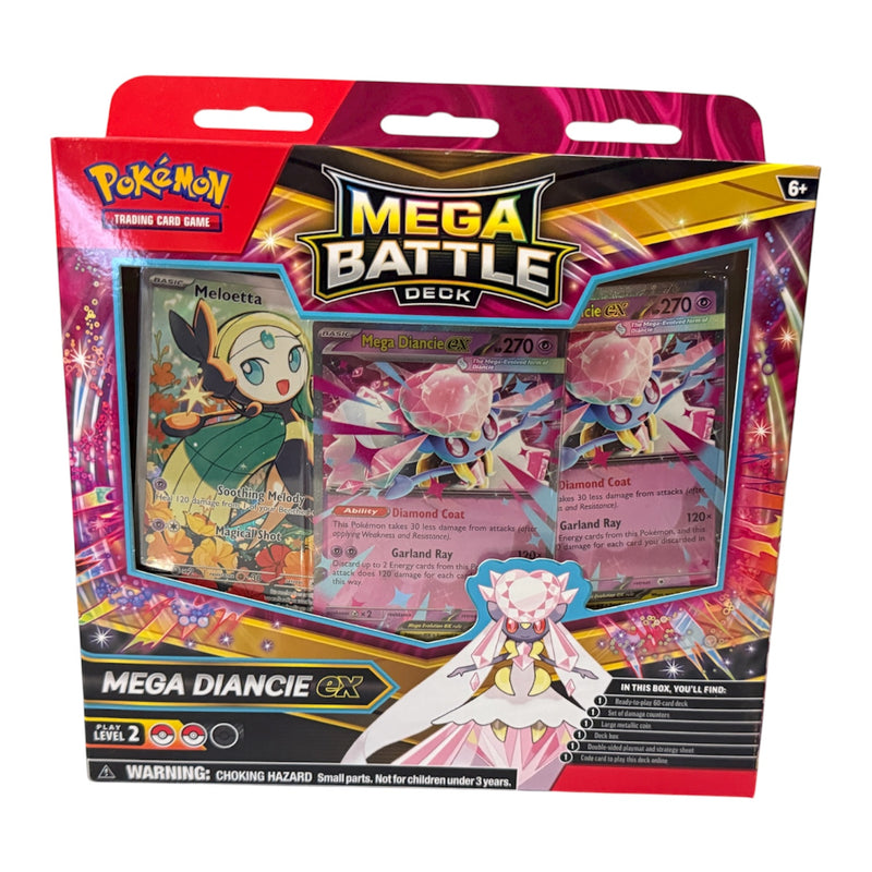 pokemon mega diancie ex card Pokemon Mega Diancie ex Mega Battle Deck