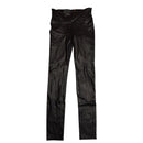 Spanx By Sara Blakely Faux Leather Shaping Waist Leggings