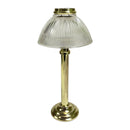 PartyLite Spring Loaded Brass Tone Gaslight Utility Candle Lamp P0472