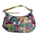 Coach Poppy Multicolor Graffiti Canvas Purse shoulder Bag F19438