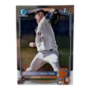 Jonah Tong 2025 Topps 1st Bowman Chrome Prospects Baseball Card BCP-105