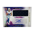 Jaydon Blue 2025 Panini Origins Rookie Jumbo Jersey Patch Auto RPA Football Card RJJ-JBE