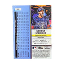 George Springer Toronto Blue Jays 2025 Topps Chrome Cosmic Baseball Card