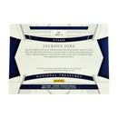 Jackson Jobe 2023 Panini National Treasures Color Relic Auto 1/25 Baseball Card DMS-JJ