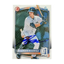Kevin McGonigle 2025 Topps 1st Bowman Prospects Auto On Baseball Card BP-79