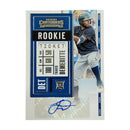 Travis Demerite 2020 Panini Contenders Auto Rookie RC Baseball Card