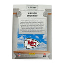 Xavier Worthy 2025 Certified Panini Franchise Foundations Football Card FFO-XWY
