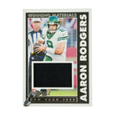 Aaron Rodgers 2024 Panini Encore Winning Materials Patch /199 Football Card WM-ARS