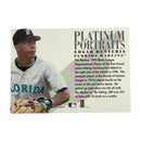 Edgar Renteria 1997 Fleer Skybox Metal Universe Platinum Portraits Baseball Card