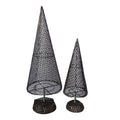 Ellen DeGeneres E.D. 2018 Fillable Wire 12.5" & 17" Christmas Tree Set