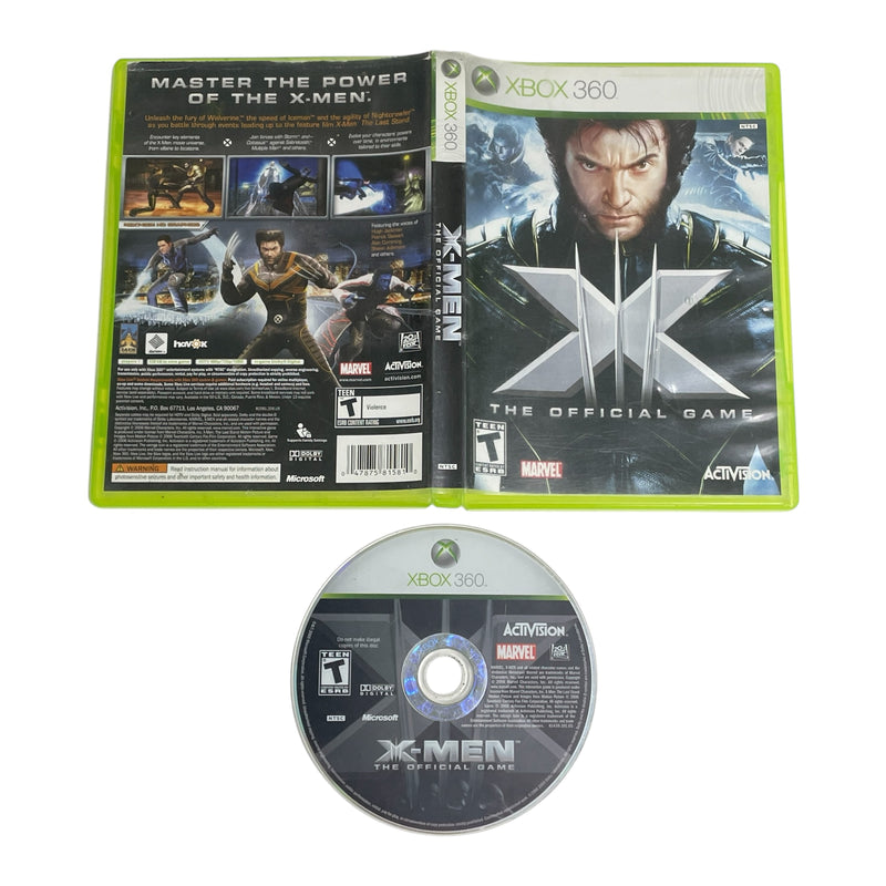 X-Men The Official Game Microsoft Xbox 360 Video Game