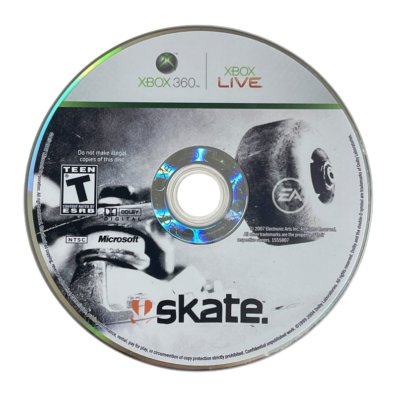 Skate Xbox 360 Microsoft Xbox 360 Video Game Disc