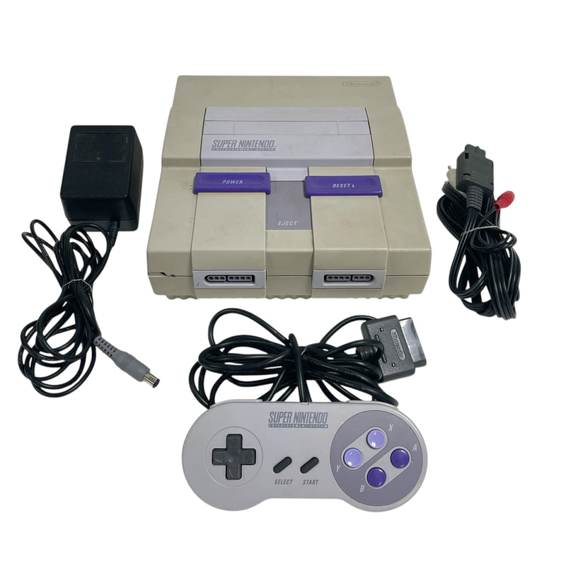 Super Nintendo Entertainment System SNES Video Game Console SNS-001 Bundle