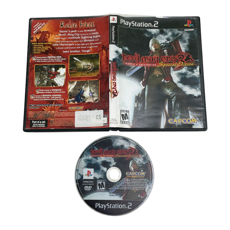 Devil May Cry 3 Dantes Awakening Special Edition Sony Playstation 2 PS2