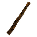 12" Natural Dog Chew Treat Beef Cow Braided Collagen Stick