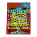 Fleer 1987 Limited Edition Baseball's Award Winners Logo Stickers Trading Cards Pack
