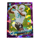 Ollie Gordon II 2025 Panini Prizm Purple Ice /225 Rookie RC Football Card
